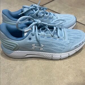 Under Armour Blue Athletic Shoes with Cushioned Sole